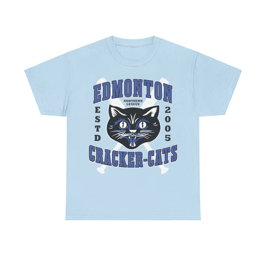 Edmonton Cracker-Cats Est 2005 Canada Baseball T-shirt