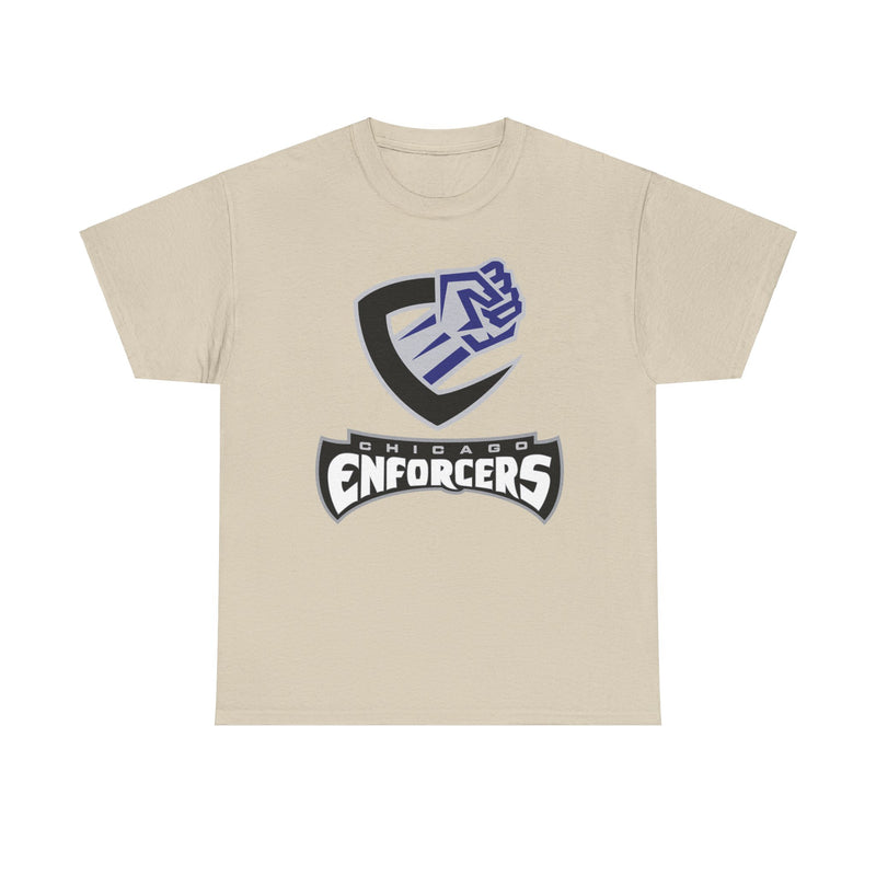 Load image into Gallery viewer, Chicago Enforcers Illinois XFL Football 2001 T-shirt
