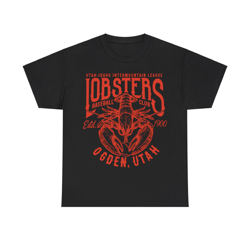 Load image into Gallery viewer, Ogden Lobsters Est 1900 Utah Baseball Team T-shirt
