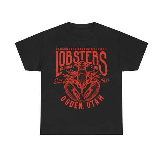 Ogden Lobsters Est 1900 Utah Baseball Team T-shirt