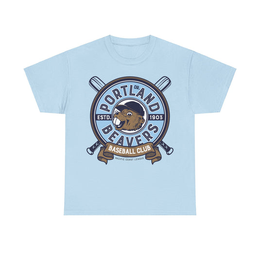 Portland Beavers Oregon Est 1903 Baseball Team T-shirt