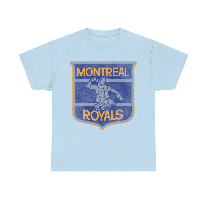 Load image into Gallery viewer, Montreal Royals Crest Nostalgic Retro Baseball Team T-shirt
