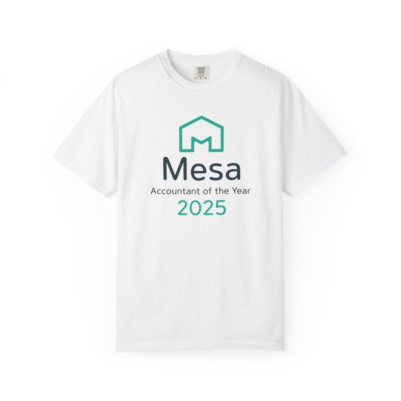Load image into Gallery viewer, Mesa Defunct Bankrupt Credit Card Account of the Year 2025 T-shirt
