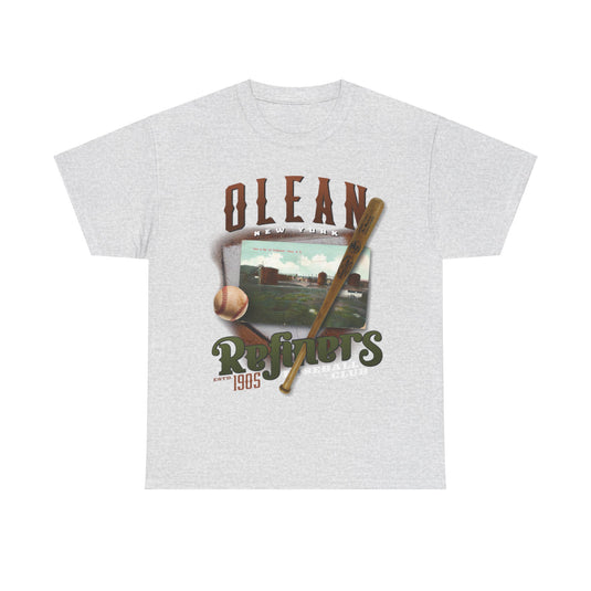 Olean Refiners Est 1905 New York Baseball T-shirt