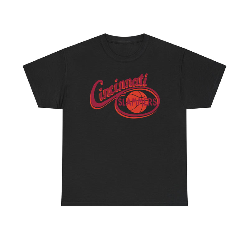 Load image into Gallery viewer, Cincinnati Slammers Ohio CBA Basketball 1984-1987 T-shirt
