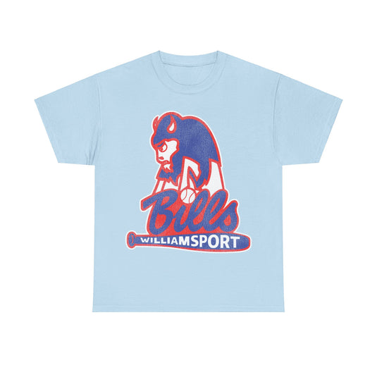 Williamsport Bills Nostalgic Retro Baseball Team T-shirt