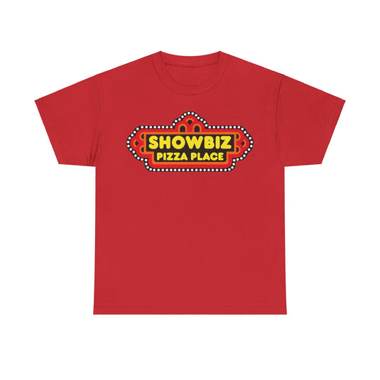 Showbiz Pizza Place Logo Restaurant T-shirt