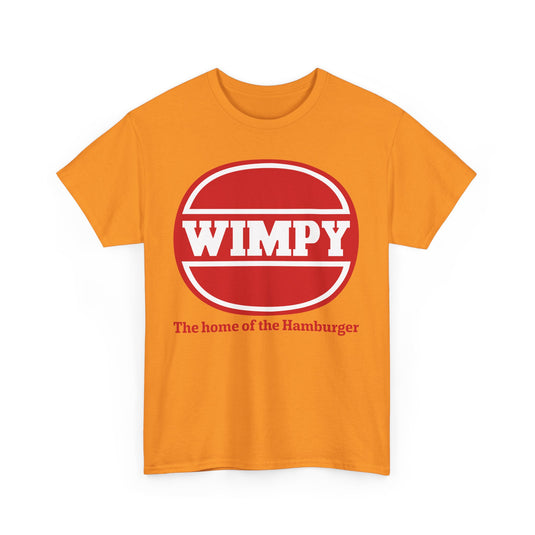 Wimpy Home of the Hamburger Vintage Restaurant Logo Chain T-Shirt