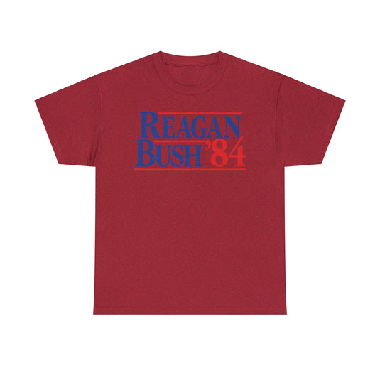 Reagan Bush 1984 Republican Political T-shirt