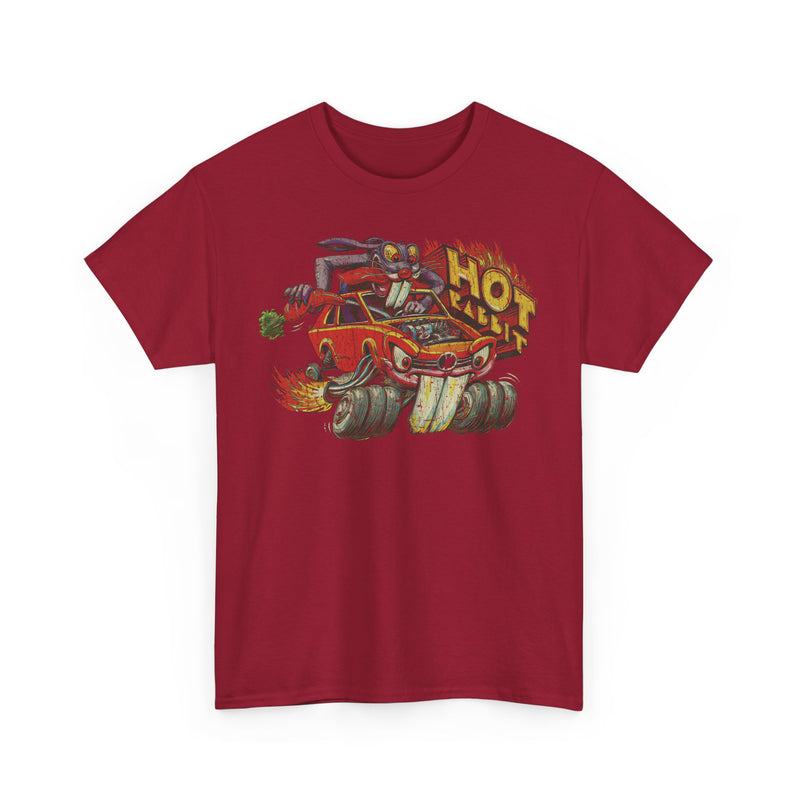 Load image into Gallery viewer, Weird Wheels Hot Rabbit 1980 Topps Racing Monster Truck Trading Card T-shirt
