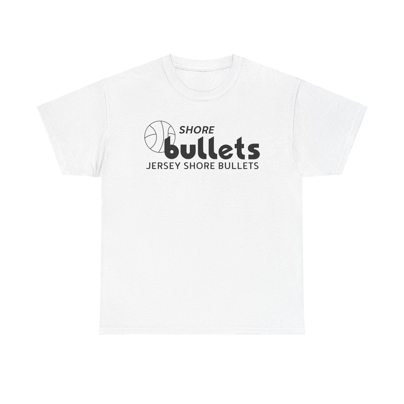 Load image into Gallery viewer, New Jersey Shore Bullets Continental Basketball 1976-1979 T-shirt
