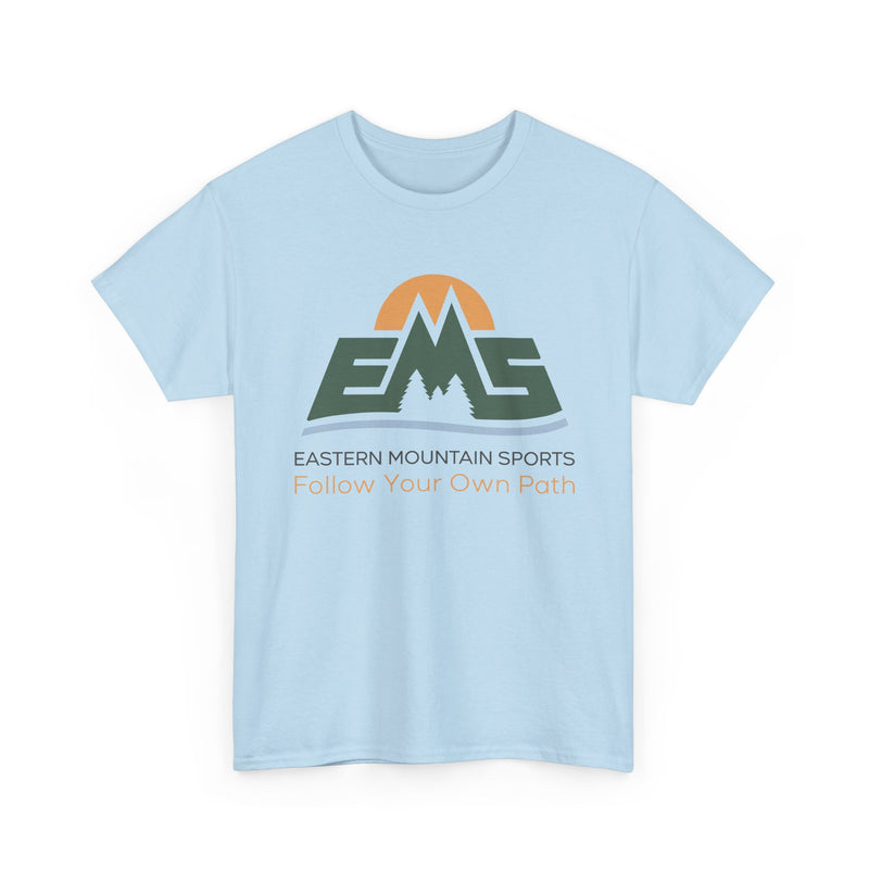 Load image into Gallery viewer, Eastern Mountain Sports T-Shirt Defunct Outdoor Retailer Follow Your Own Path Tee
