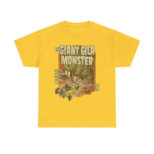 The Giant Gila Monster 1959 Lizard Science-Fiction Horror Movie T-shirt