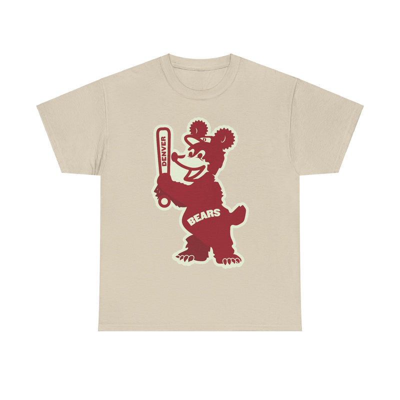 Load image into Gallery viewer, Denver Bears Mascot Logo Baseball Nostalgic Retro T-shirt
