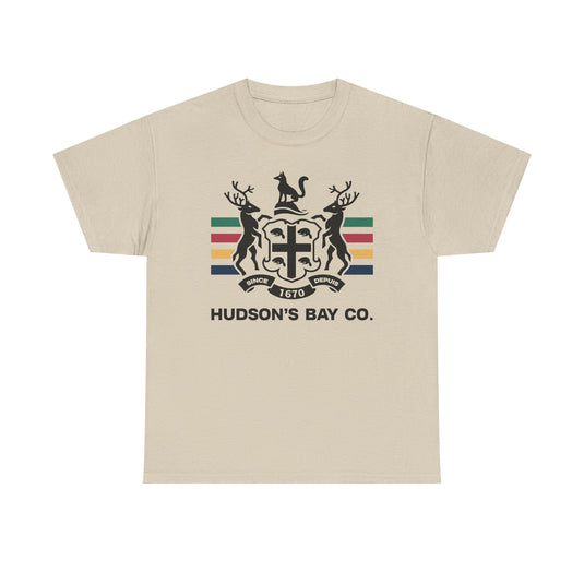 Hudson's Bay Co T-Shirt - HBC Retail Department Store Logo Tee