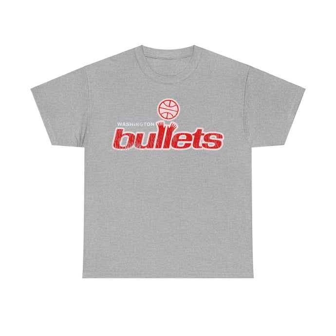 Washington Bullets Basketball Team Nostalgic Retro T-shirt