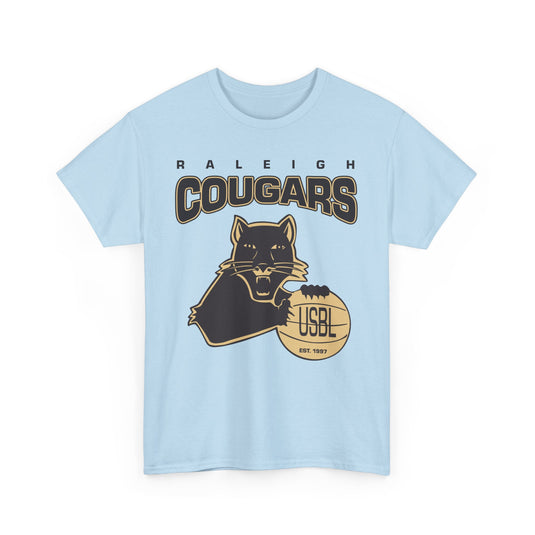 Raleigh Cougars North Carolina Basketball 1997-1999 T-shirt