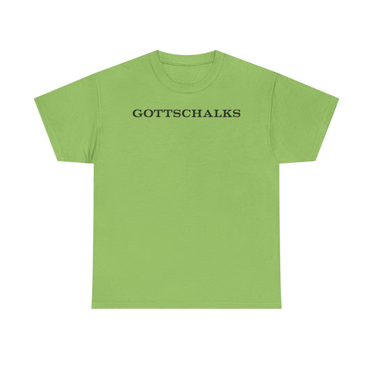 Gottschalks Simple Black Text Department Store Logo T-Shirt