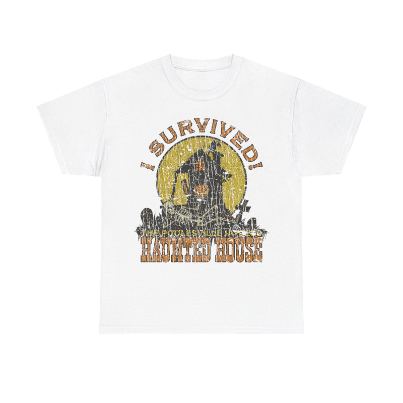 Load image into Gallery viewer, Poolesville Haunted House Survivor 1980 Maryland T-shirt
