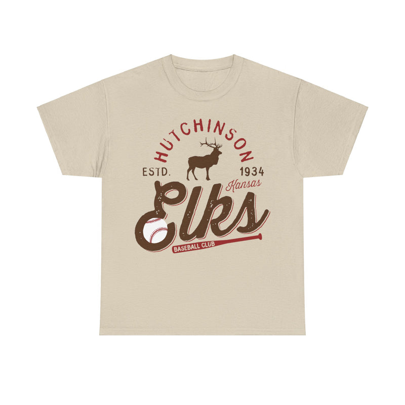 Load image into Gallery viewer, Hutchinson Elks Est 1934 Kansas Baseball Club T-shirt
