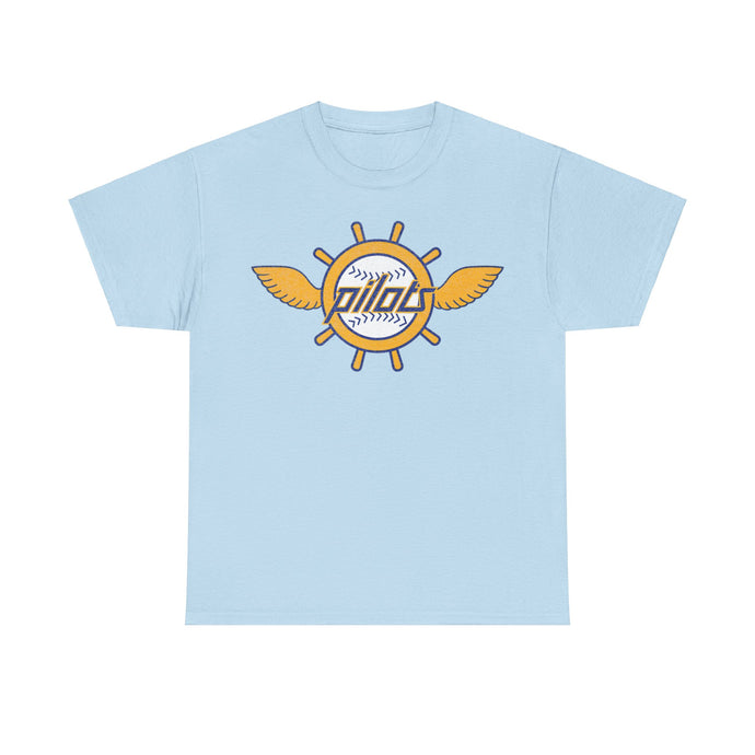 Seattle Pilots Gold Logo Nostalgic Retro Baseball Team T-shirt