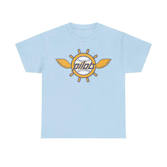 Seattle Pilots Gold Logo Nostalgic Retro Baseball Team T-shirt