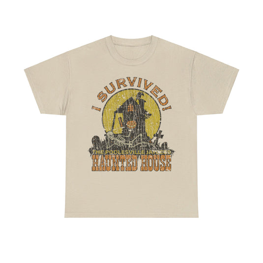 Poolesville Haunted House Survivor 1980 Maryland T-shirt