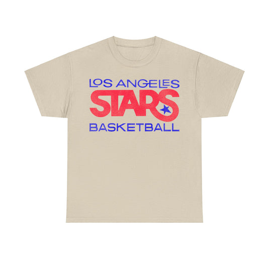 Los Angeles Stars Basketball Team Nostalgic Retro T-shirt