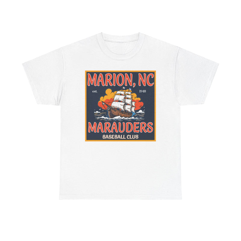 Load image into Gallery viewer, Marion Marauders North Carolina Baseball 1948-1954 T-shirt
