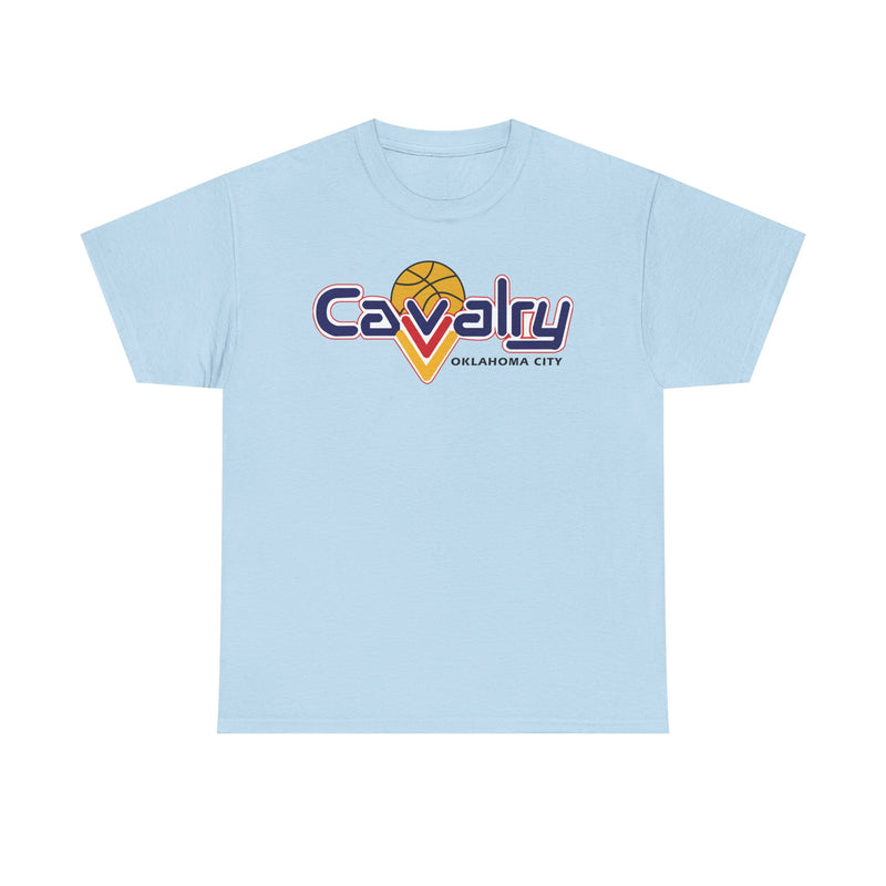 Load image into Gallery viewer, Oklahoma City Cavalry 1990-1997 CBA Basketball T-shirt
