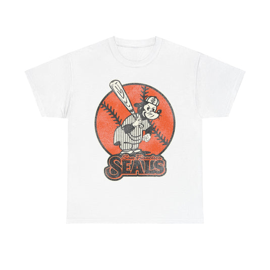 San Francisco Seals Nostalgic Retro Baseball Team T-shirt