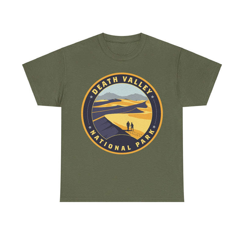 Load image into Gallery viewer, Death Valley National Park California Nevada Round Logo T-shirt
