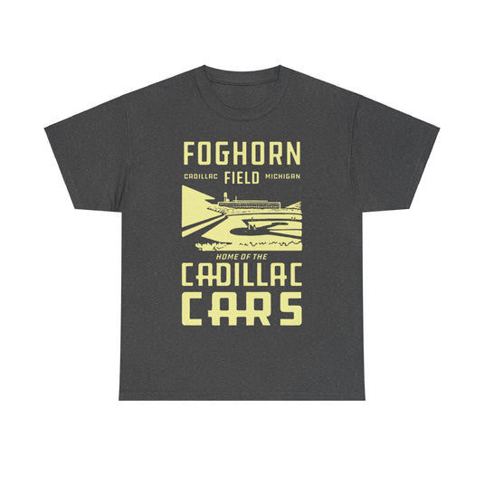 Foghorn Field Park Cadillac Cars Nostalgic Retro T-shirt