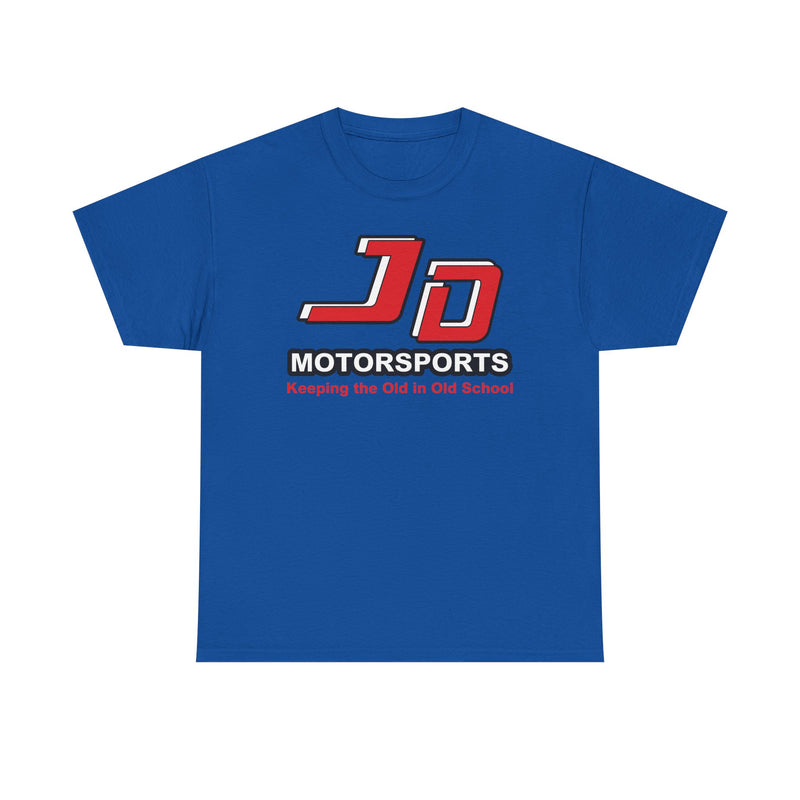 Load image into Gallery viewer, JD Motorsports Defunct Racing T-Shirt Keeping the Old in Old School NASCAR Tee
