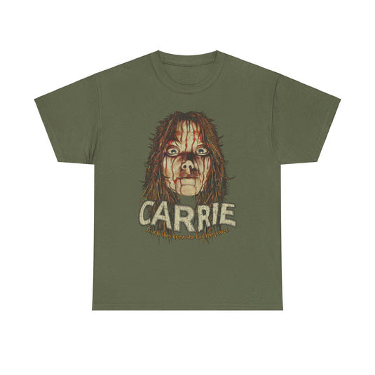 Carrie 1976 Horror Movie T-shirt