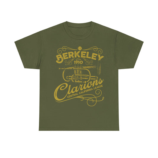 Berkeley Clarions Est 1910 California Baseball T-shirt