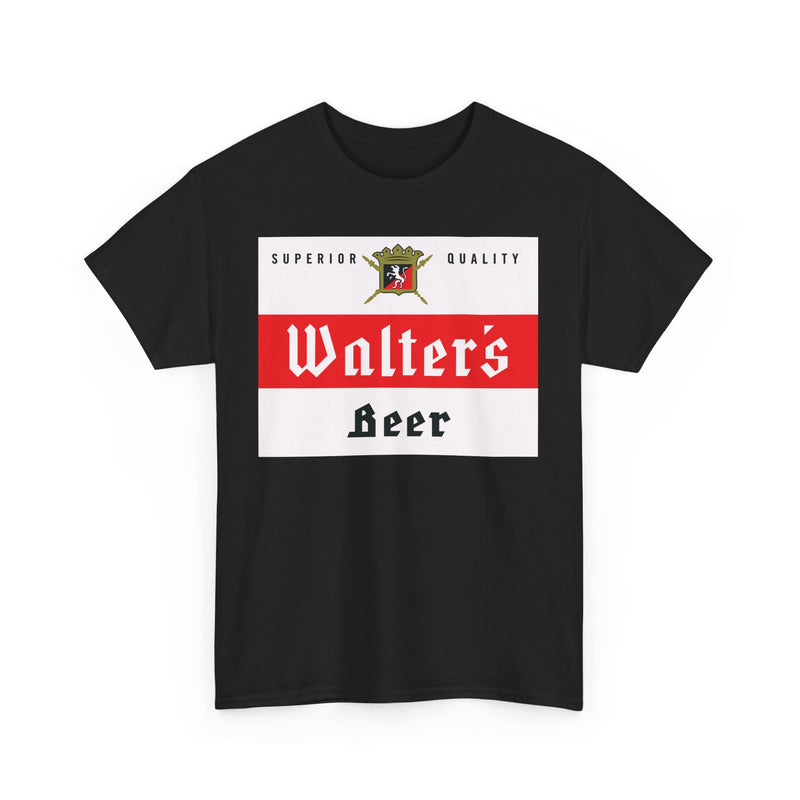 Load image into Gallery viewer, Walter&#39;s Beer Superior Quality Logo Brewery Brand T-Shirt
