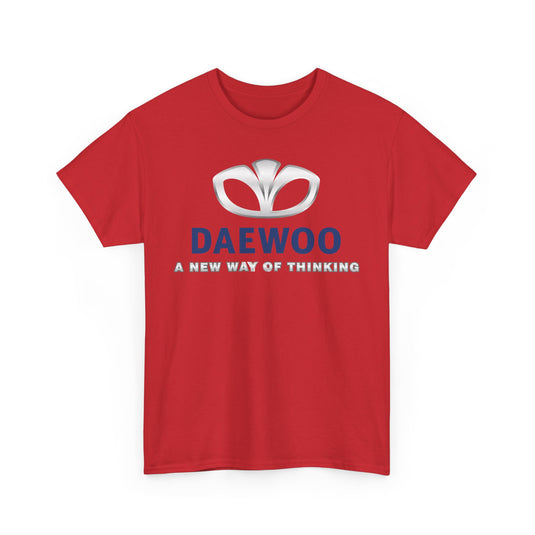 Daewoo A New Way of Thinking Korean Auto Brand T-shirt
