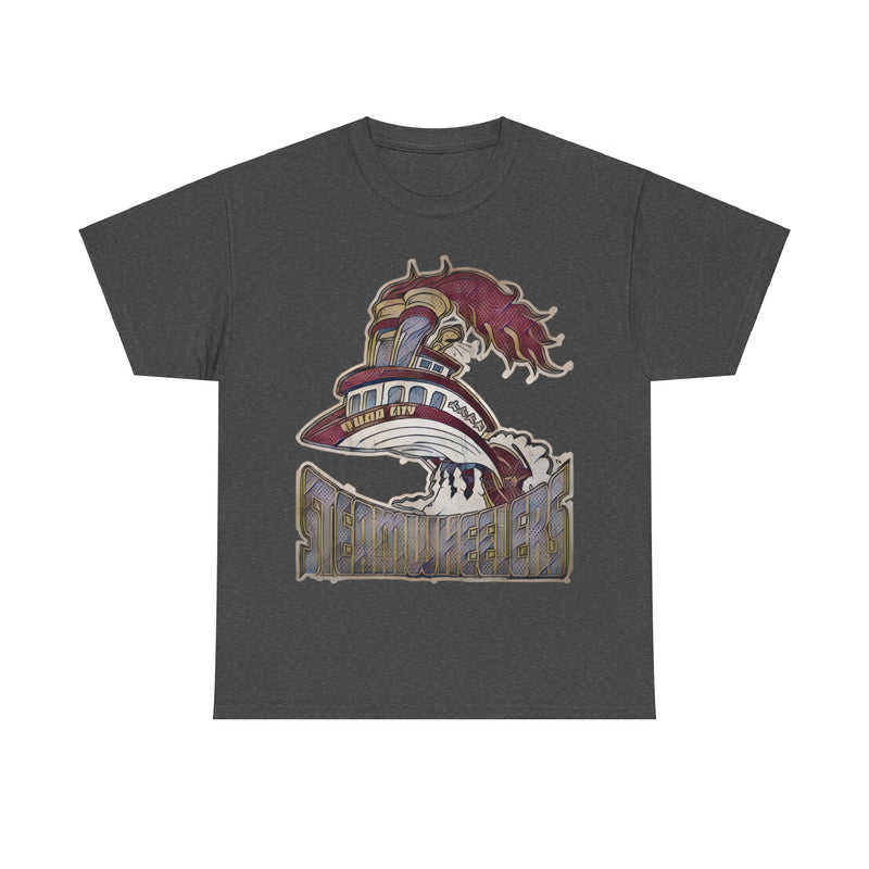 Load image into Gallery viewer, Quad City Steamwheelers Illinois Arena Football Team T-shirt
