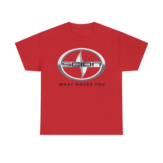 Scion What Moves You Toyota Division Logo Classic Automotive T-shirt