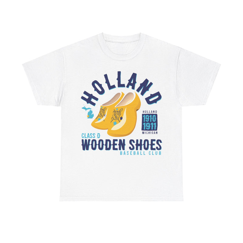 Load image into Gallery viewer, Holland Wooden Shoes Michigan Baseball T-shirt
