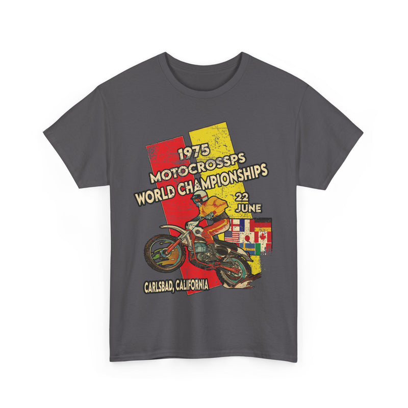 Load image into Gallery viewer, Motocross  World Championships 1975 California T-shirt
