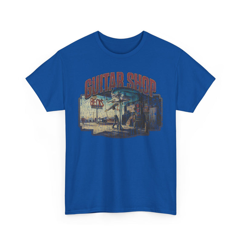Load image into Gallery viewer, Jeff Becks Guitar Shop 1989 Music Album T-shirt
