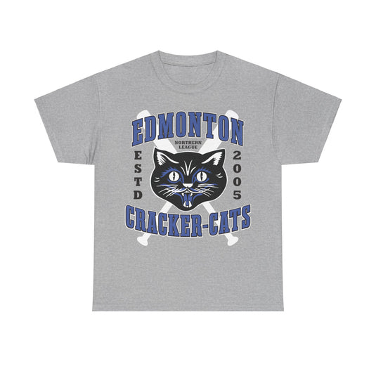 Edmonton Cracker-Cats Est 2005 Canada Baseball T-shirt