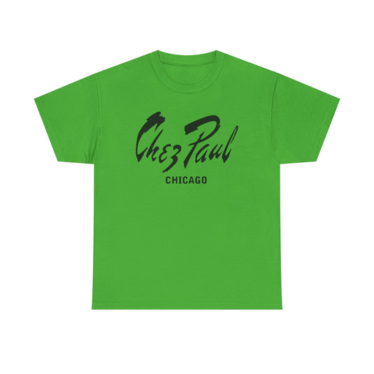 Chez Paul T-Shirt - French Fine Dining Industry Defunct Logo Tee