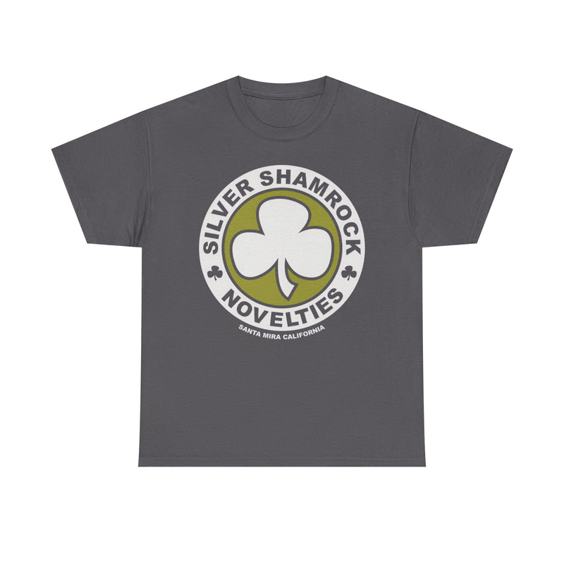 Load image into Gallery viewer, Silver Shamrock Novelties California 1982 Horror Movie Halloween III T-shirt
