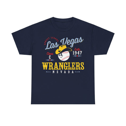 Las Vegas Wranglers Est 1947 Nevada Baseball T-shirt