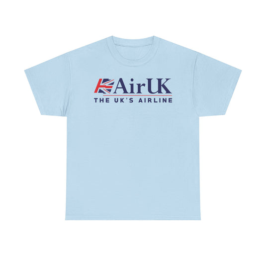 Air UK Leisure Leisure Without Compromise Vintage Airline Logo Aviation T-shirt