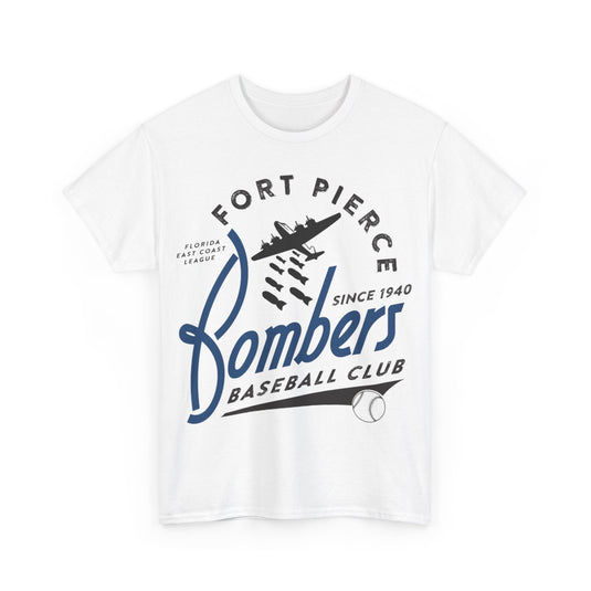 Fort Pierce Bombers Est 1940 Florida Baseball T-shirt