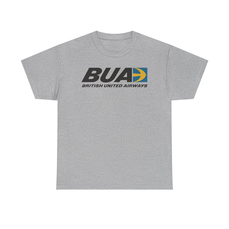Load image into Gallery viewer, BUA British United Airways Speedbird Logo UK Aviation History T-shirt

